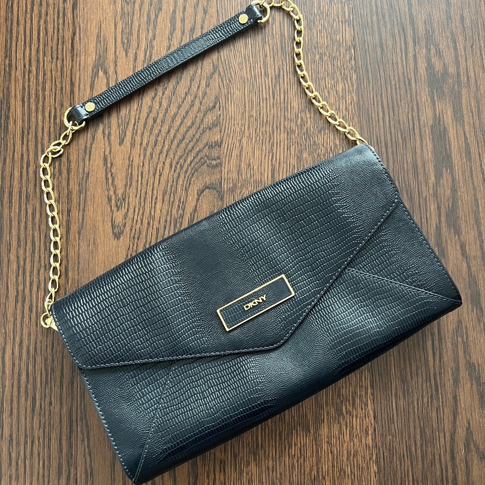 DKNY clutch bag